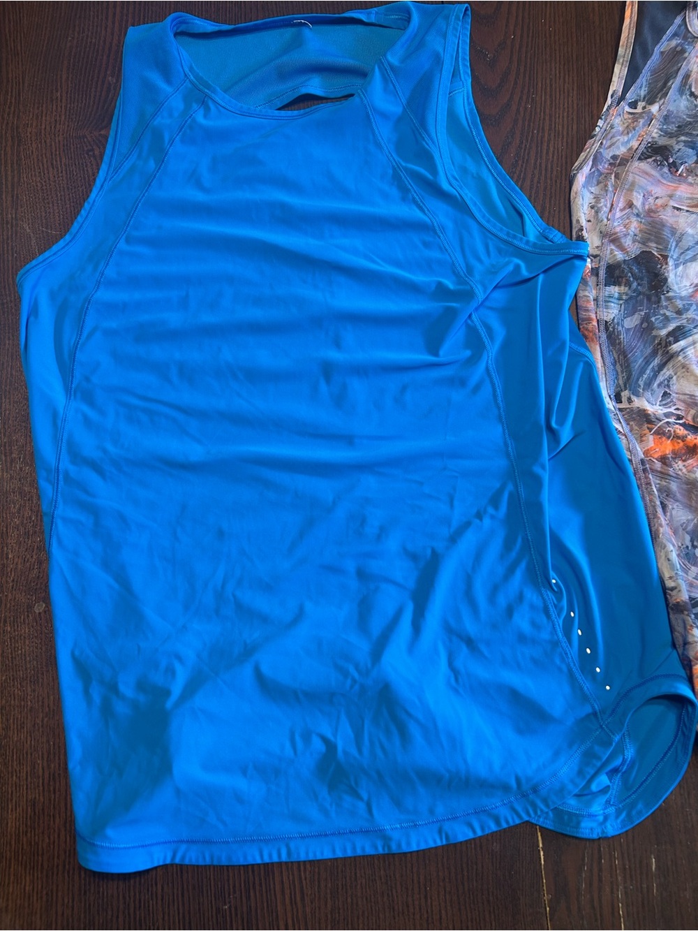 lululemon athletica Bright Blue Athletic Tank